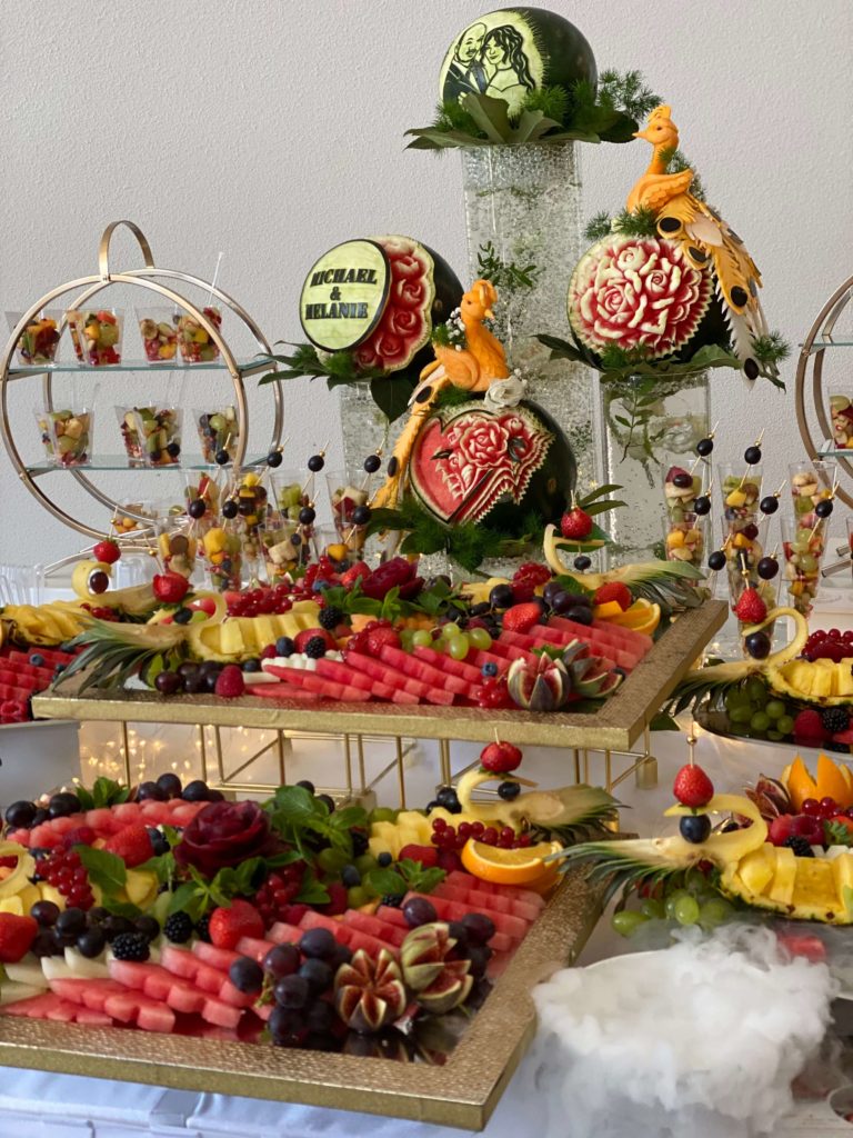 DIY Food Carving Dekorative Obstplatten