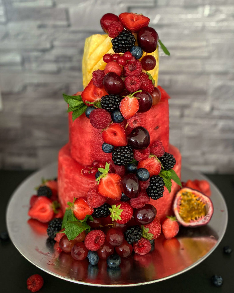 Fruchtige Hochzeitsinspiration Obstplatte Deluxe
