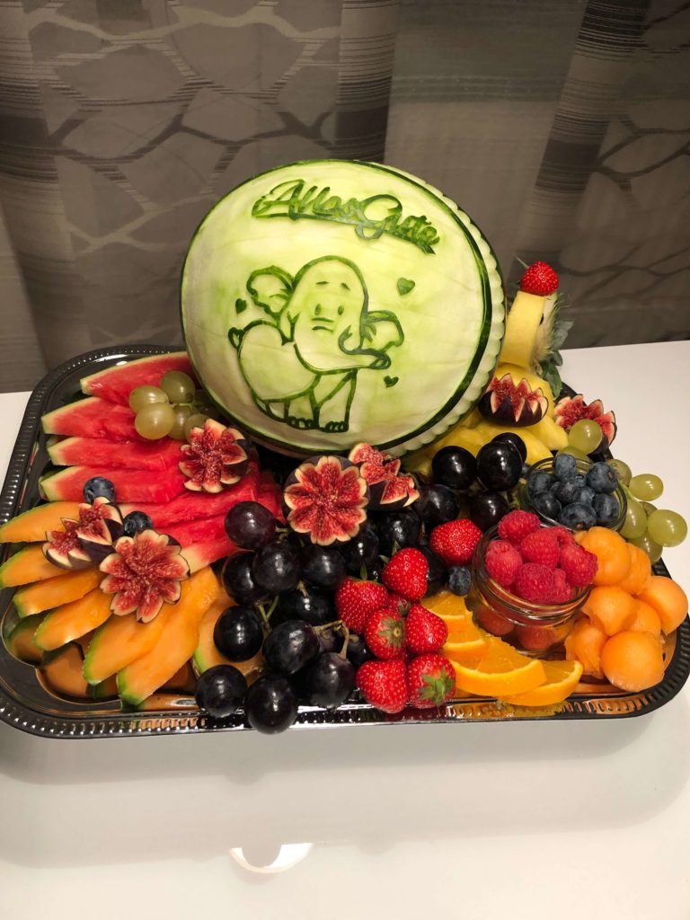 Obstplatten Design-Ideen für Hochzeiten