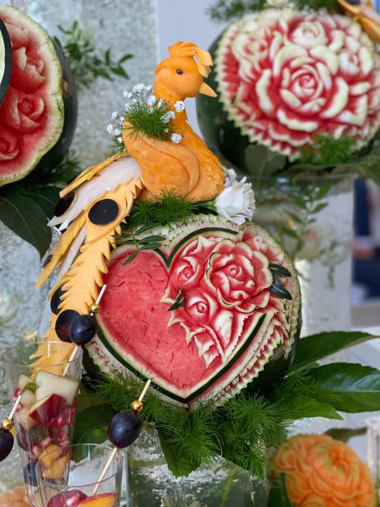 Professionell Arrangierte Obstplatte für Partys